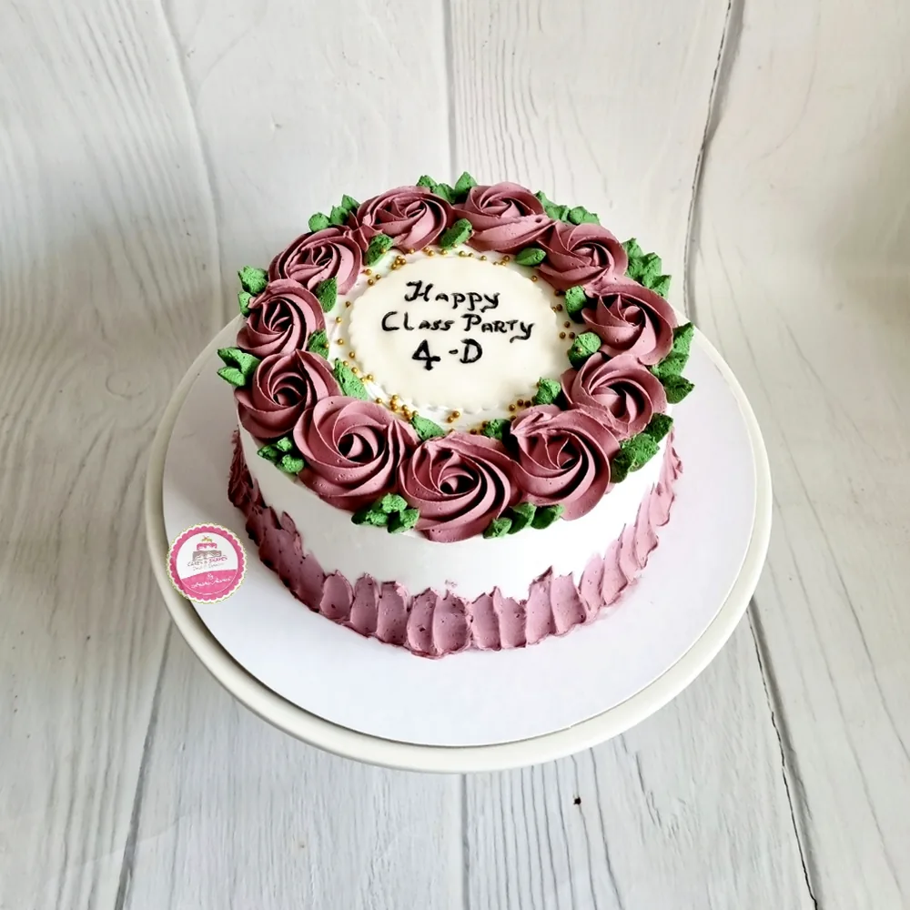 Anniversary & Engagement custom cake by Cakes & Shapes, Dubai — design code CS-0373
