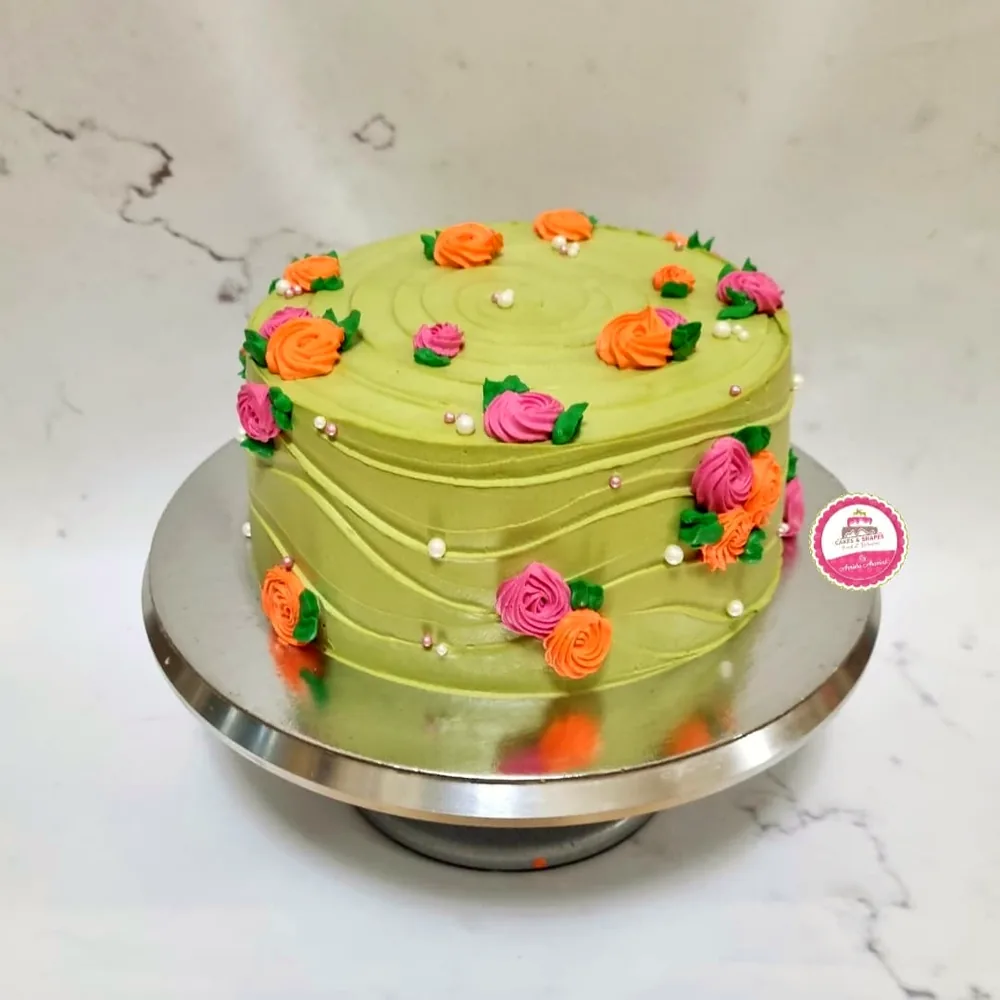 Birthday — Adults custom cake by Cakes & Shapes, Dubai — design code CS-0068