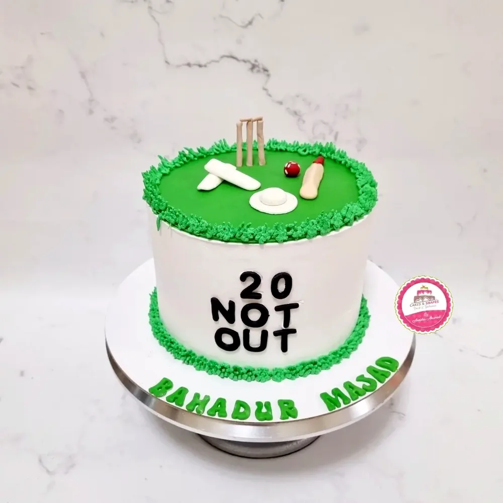 Birthday — Adults custom cake by Cakes & Shapes, Dubai — design code CS-0139