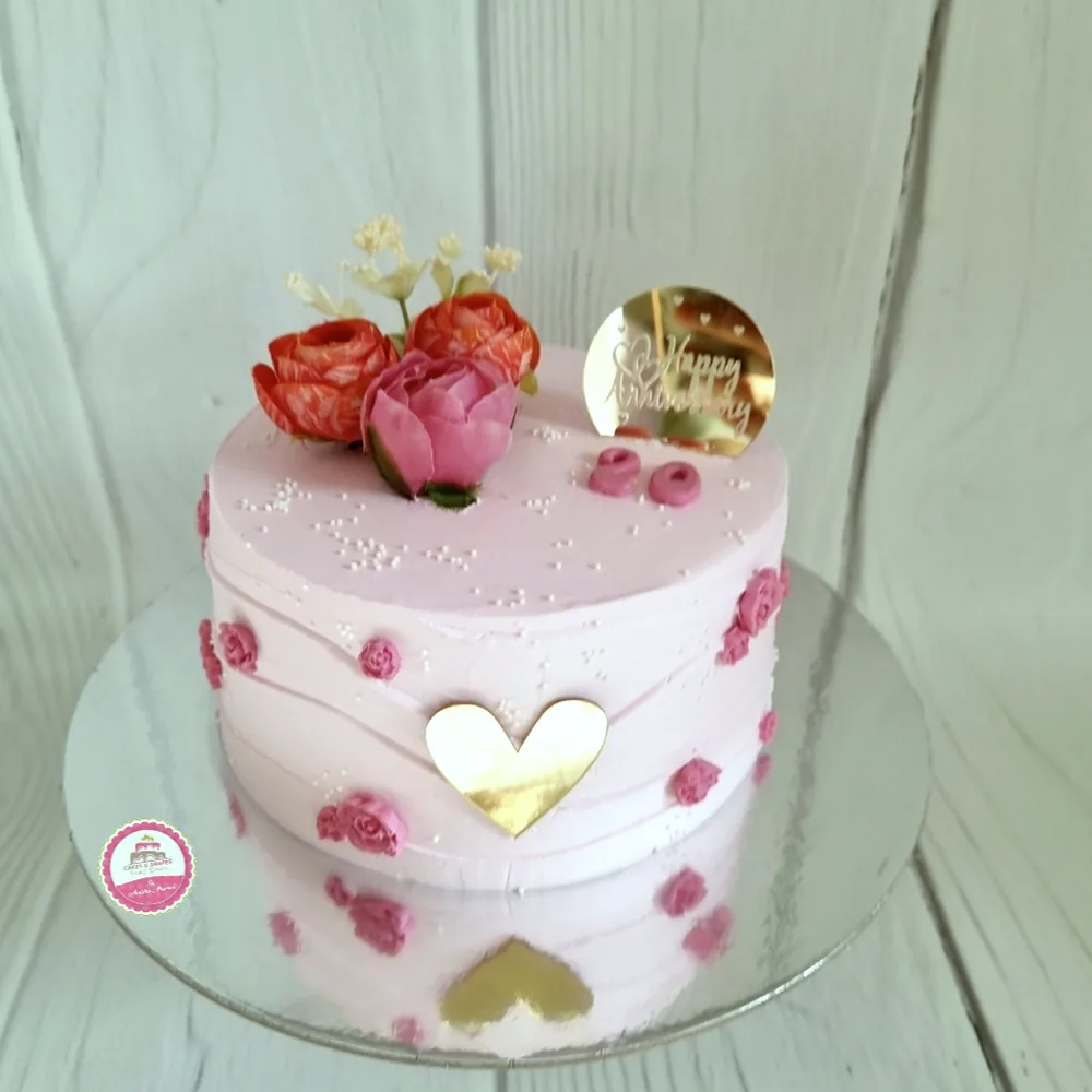 Birthday — Adults custom cake by Cakes & Shapes, Dubai — design code CS-0238