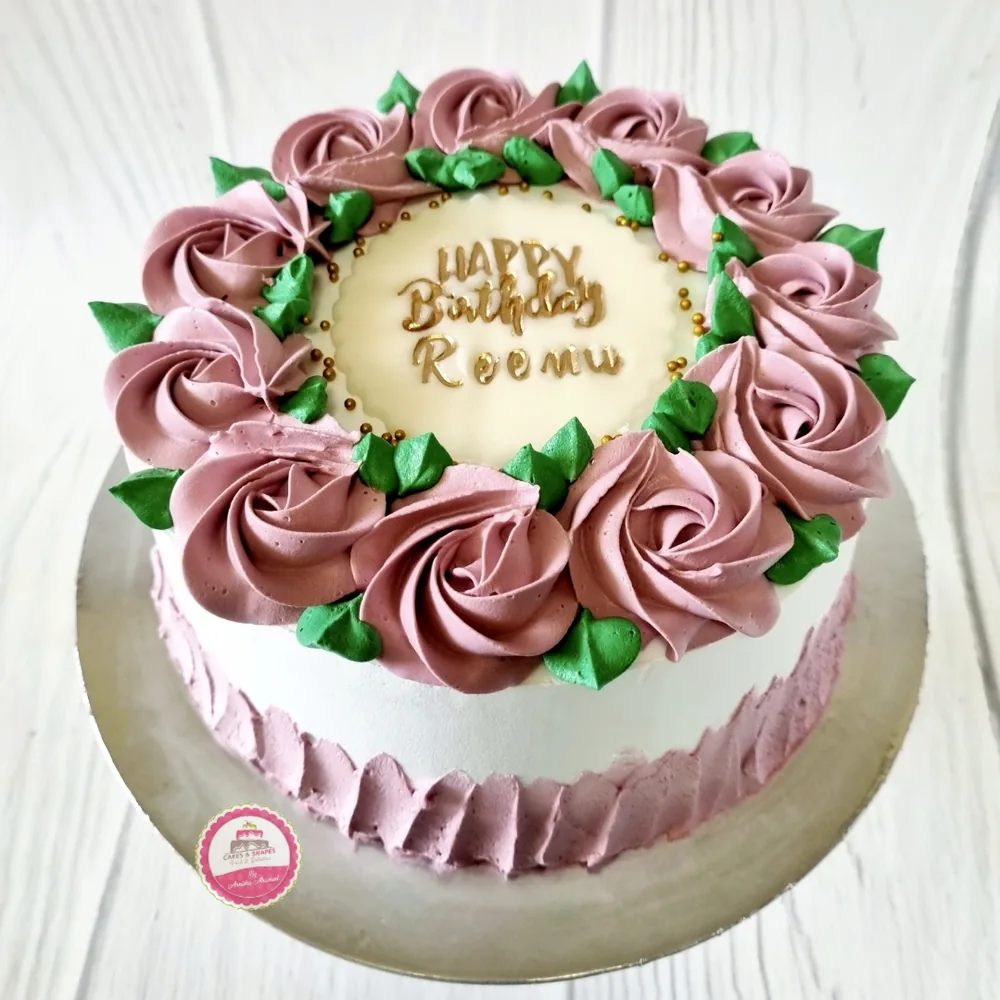 Birthday — Adults custom cake by Cakes & Shapes, Dubai — design code CS-0388