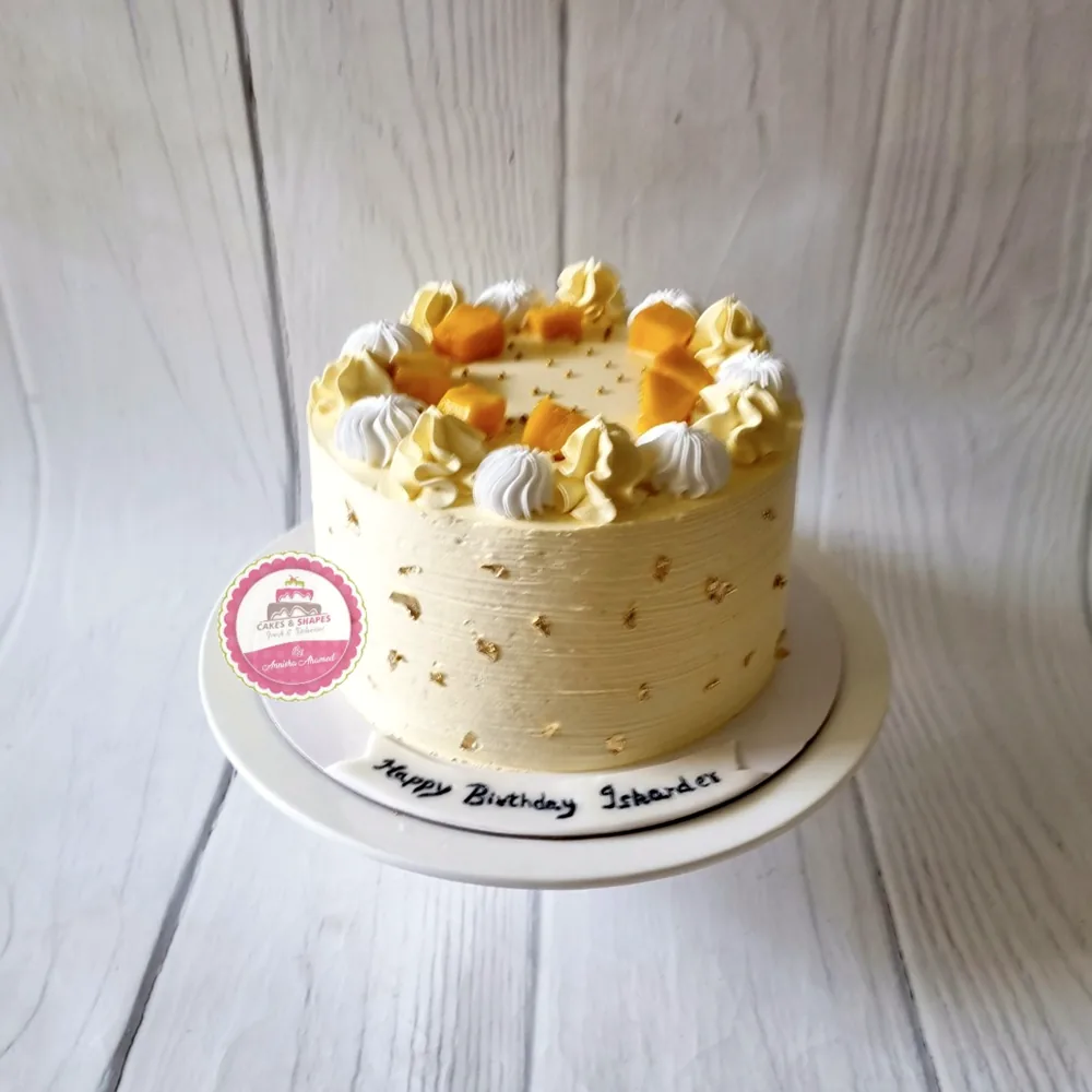 Birthday — Adults custom cake by Cakes & Shapes, Dubai — design code CS-0403