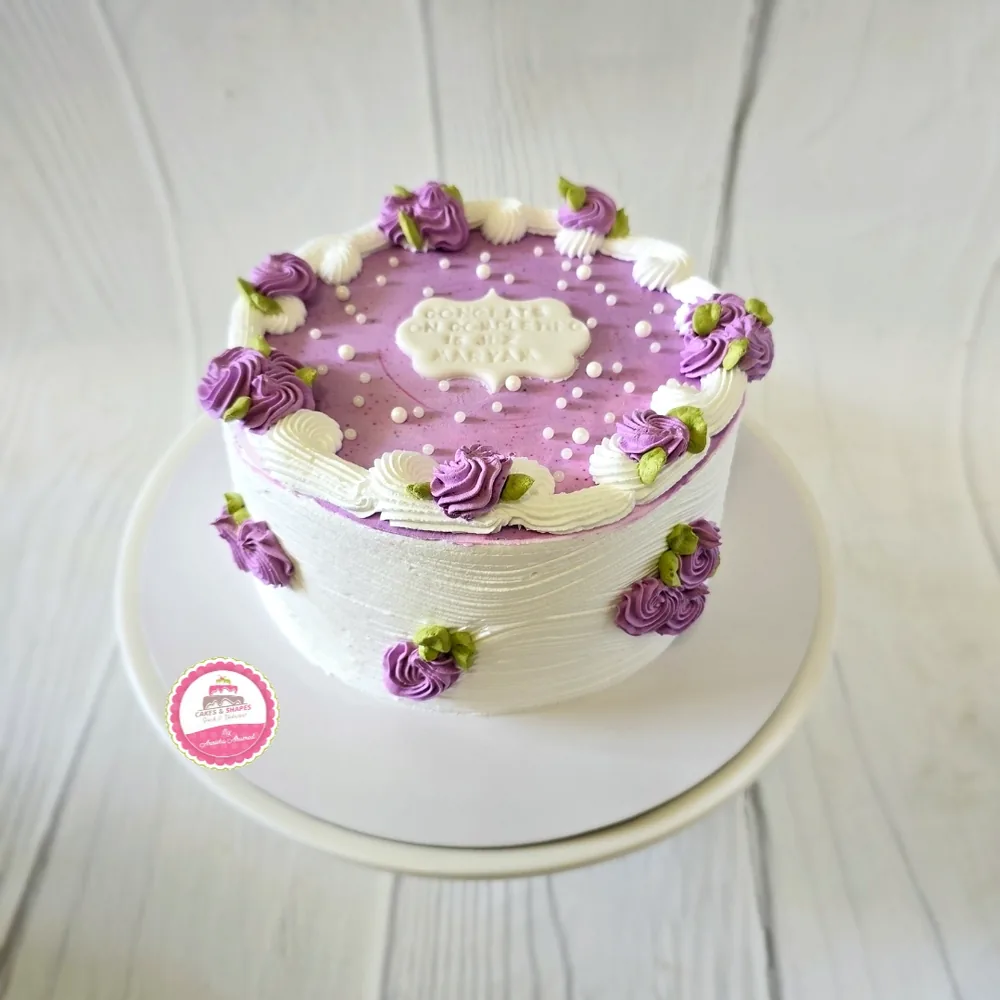Birthday — Adults custom cake by Cakes & Shapes, Dubai — design code CS-0417