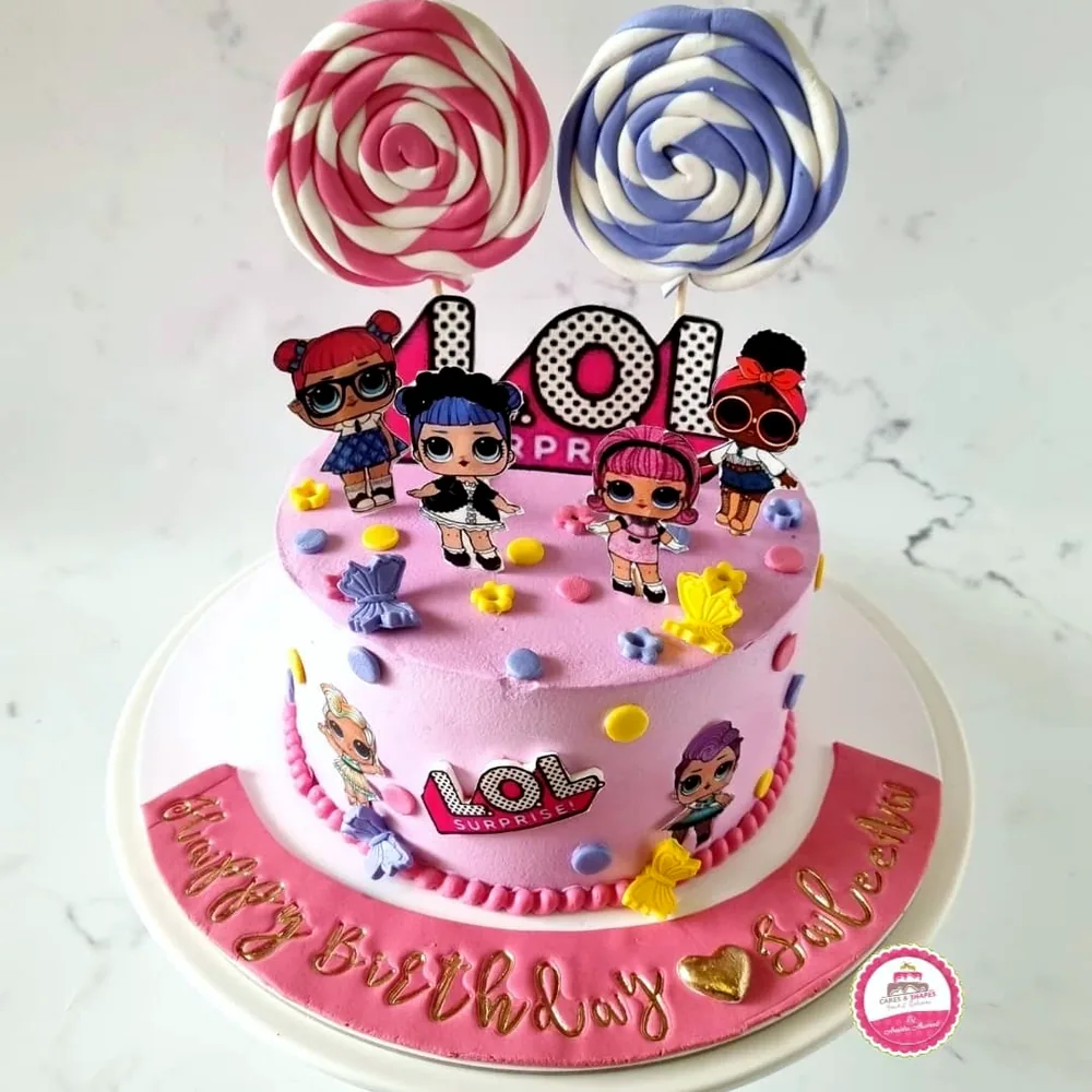 Birthday — Kids custom cake by Cakes & Shapes, Dubai — design code CS-0078
