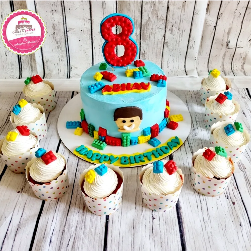 Birthday — Kids custom cake by Cakes & Shapes, Dubai — design code CS-0001
