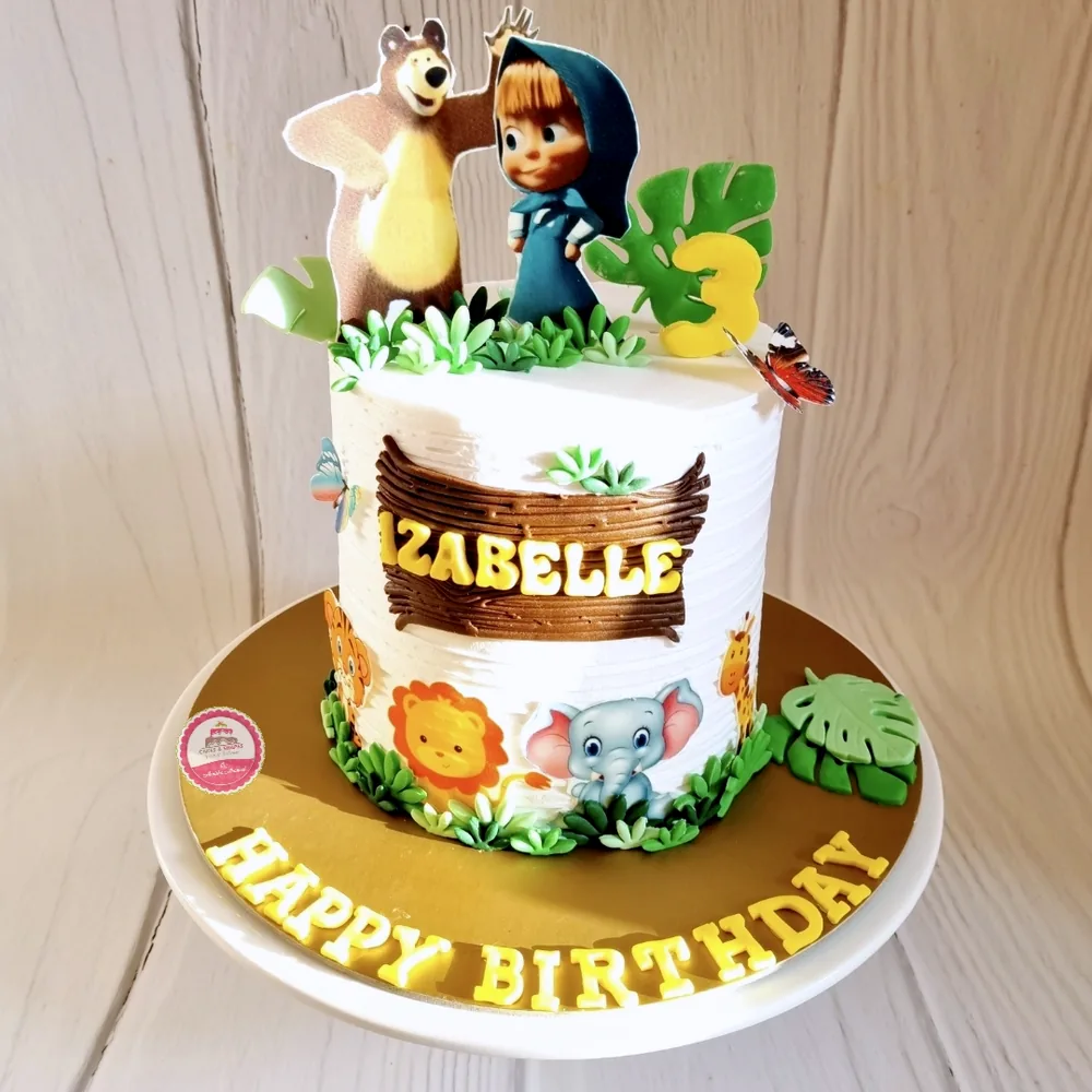 Birthday — Kids custom cake by Cakes & Shapes, Dubai — design code CS-0239