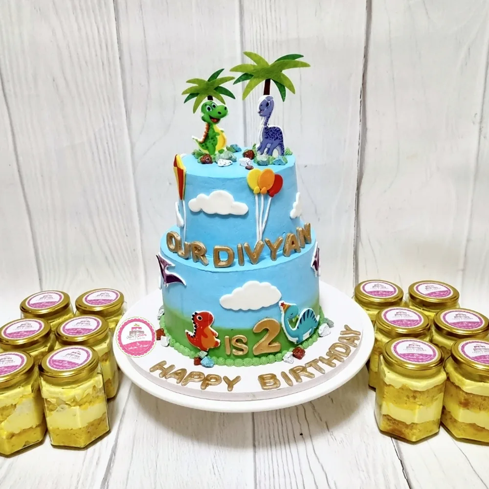 Birthday — Kids custom cake by Cakes & Shapes, Dubai — design code CS-0336