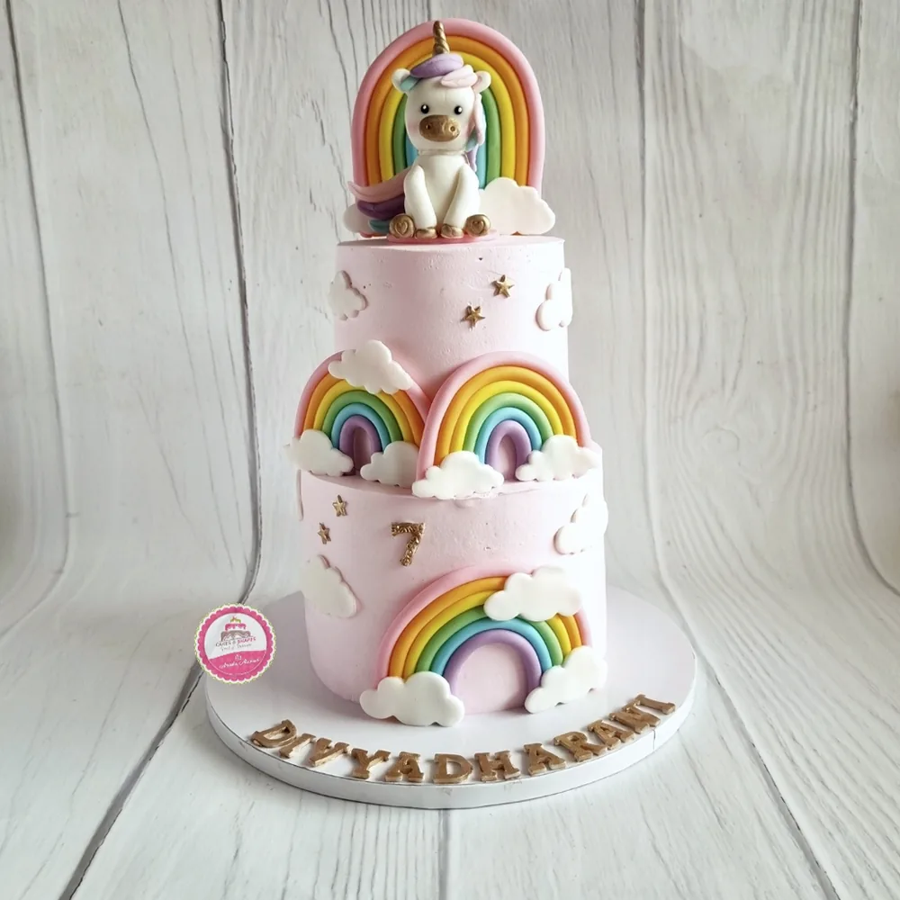 Birthday — Kids custom cake by Cakes & Shapes, Dubai — design code CS-0346