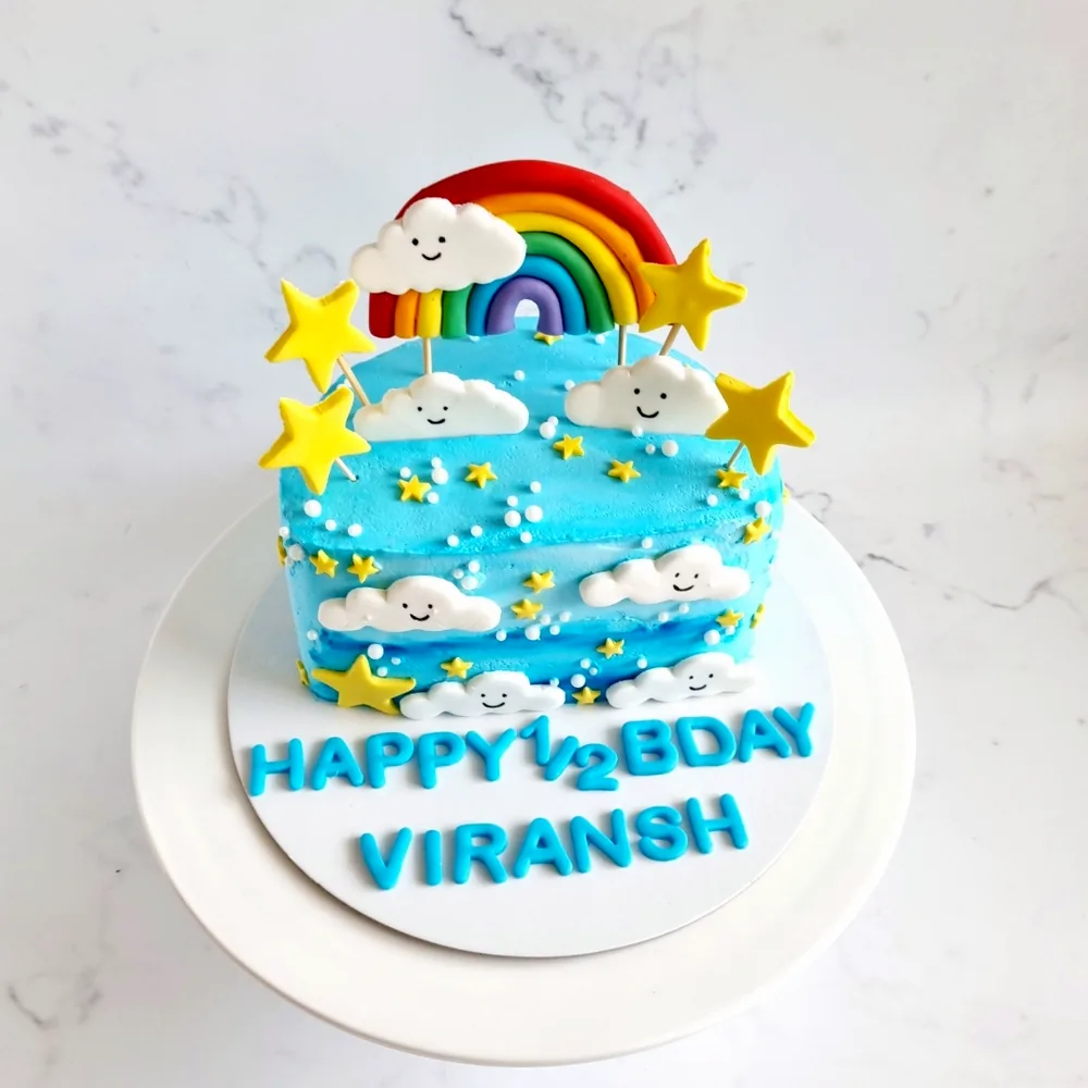 Birthday — Kids custom cake by Cakes & Shapes, Dubai — design code CS-0058