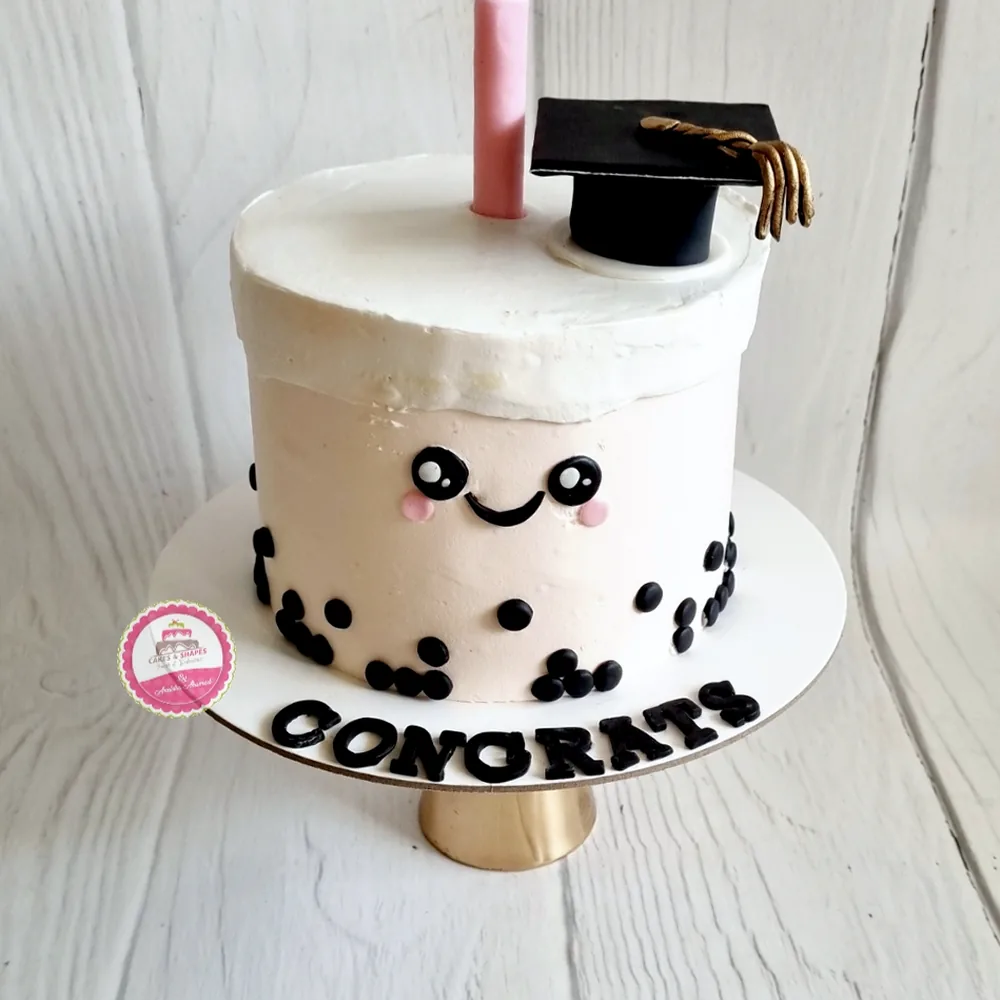 Celebrations & Milestones custom cake by Cakes & Shapes, Dubai — design code CS-0370