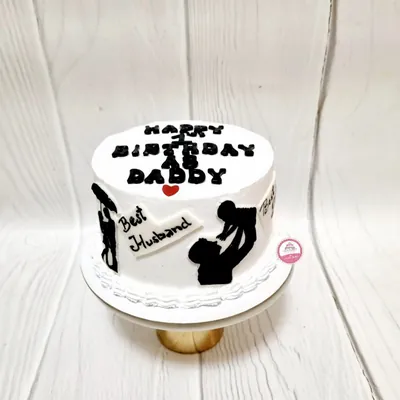 Birthday — Adults custom cake by Cakes & Shapes, Dubai — design code CS-0348